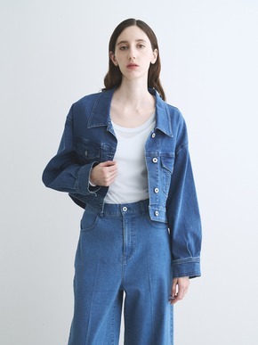 Denim short jumper 詳細画像