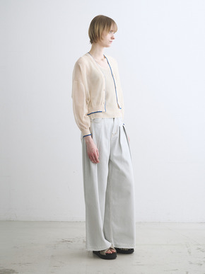 Alora sheer cardigan 詳細画像