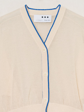 Alora sheer cardigan 詳細画像