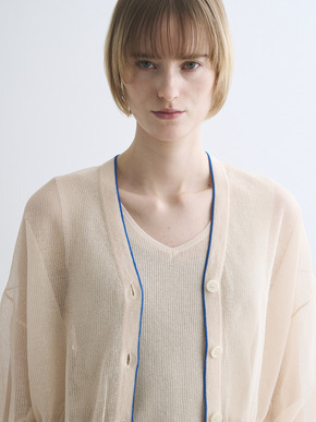 Alora sheer cardigan 詳細画像