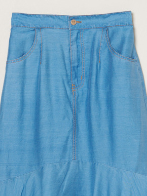 Sheer denim skirt 詳細画像