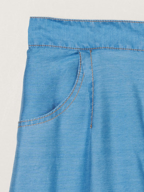 Sheer denim skirt 詳細画像