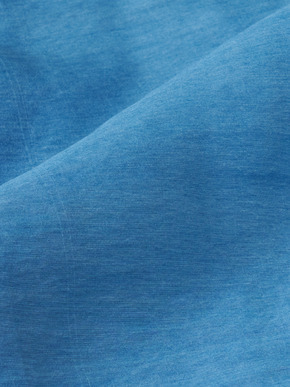 Sheer denim shirt jacket 詳細画像