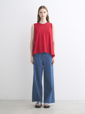Dry cotton dress tee drape tank 詳細画像