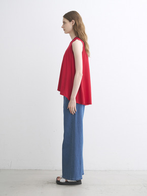 Dry cotton dress tee drape tank 詳細画像