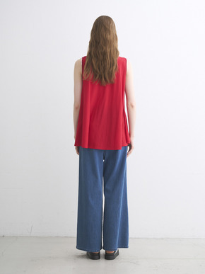 Dry cotton dress tee drape tank 詳細画像