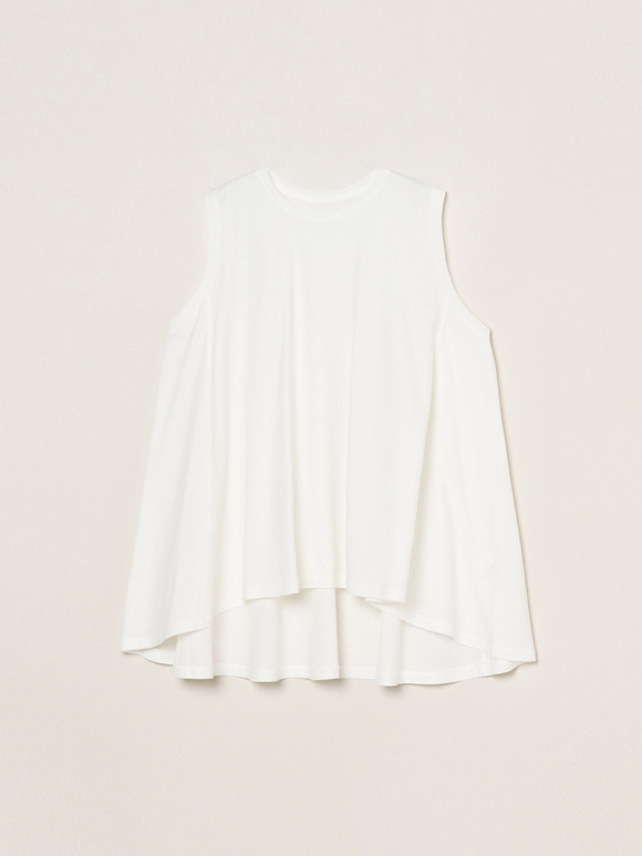 Dry cotton dress tee drape tank