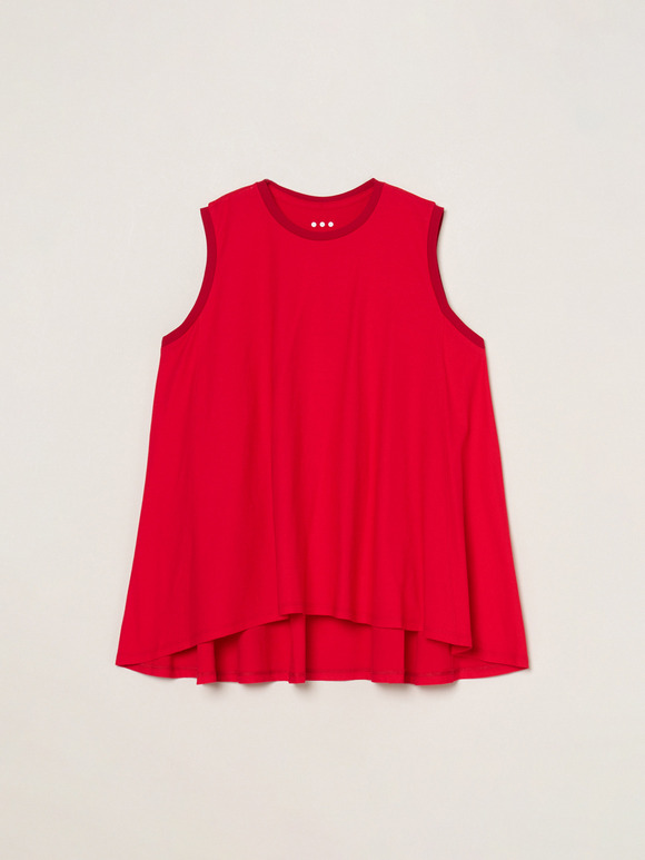 Dry cotton dress tee drape tank