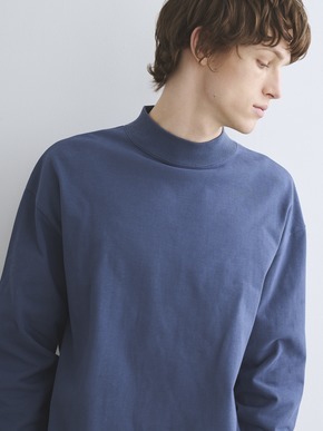 Men's heavy weight l/s mock neck 詳細画像