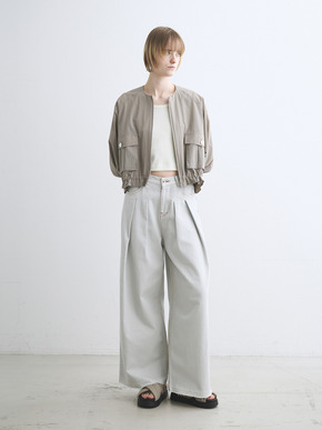 Crispy taffeta jacket 詳細画像