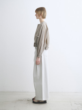 Crispy taffeta jacket 詳細画像