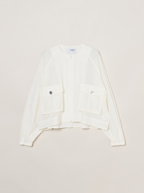 Crispy taffeta jacket 詳細画像