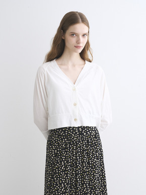 Jersey colette cocoon cardigan 詳細画像