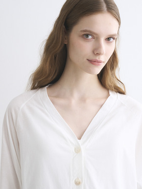 Jersey colette cocoon cardigan 詳細画像