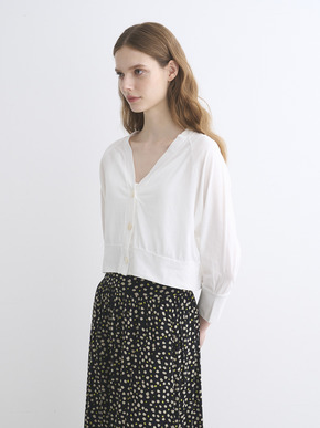 Jersey colette cocoon cardigan 詳細画像