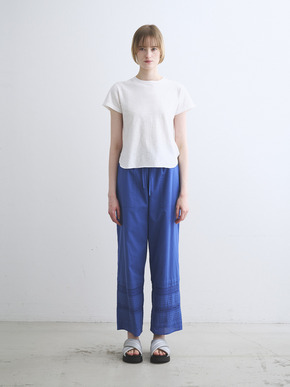 Organic slub crew neck 詳細画像