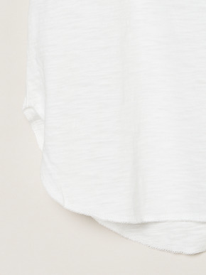 Organic slub crew neck 詳細画像