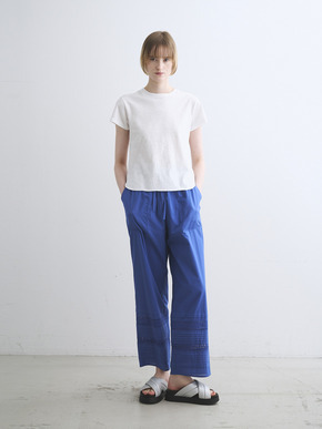 Organic slub crew neck 詳細画像