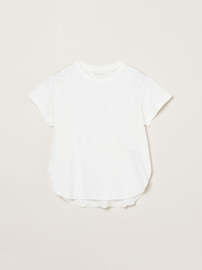 Organic slub crew neck 詳細画像