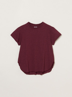 Organic slub crew neck 詳細画像