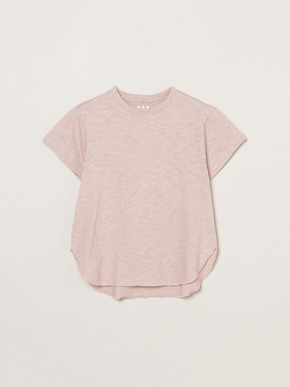 Organic slub crew neck 詳細画像