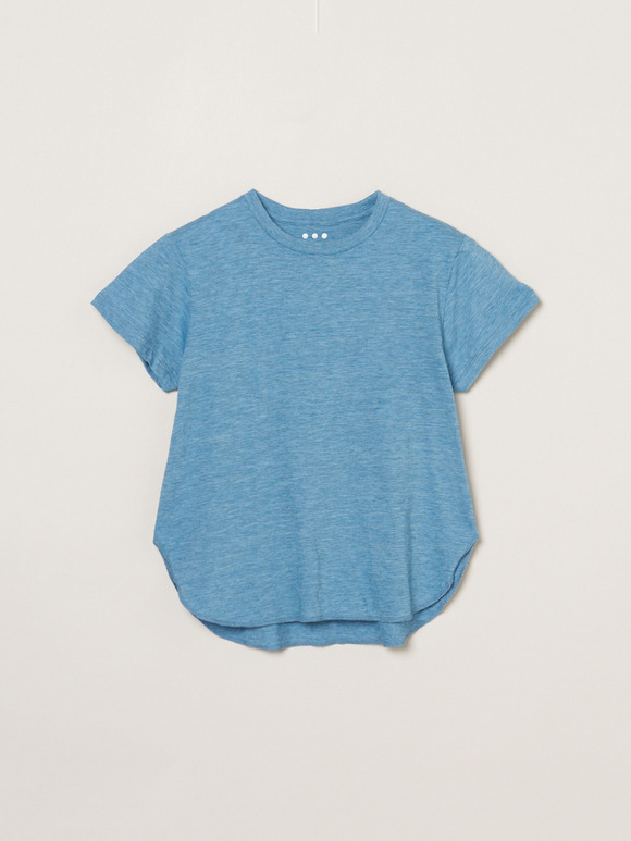 Organic slub crew neck