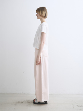 Organic slub v neck 詳細画像