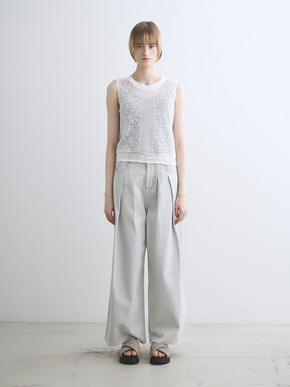 Panama lace 2way tank 詳細画像