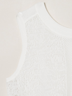 Panama lace 2way tank 詳細画像