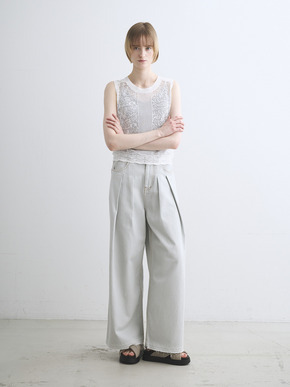 Panama lace 2way tank 詳細画像