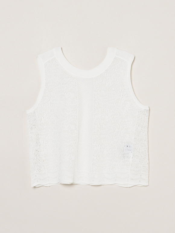 Panama lace 2way tank