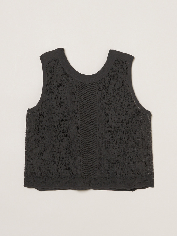 Panama lace 2way tank