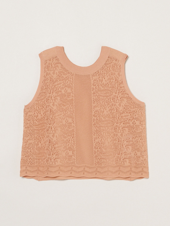 Panama lace 2way tank｜スリードッツ オフィシャルオンラインショップ