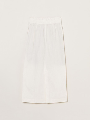 Cotton linen narrow skirt 詳細画像