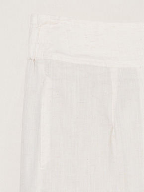 Cotton linen narrow skirt 詳細画像