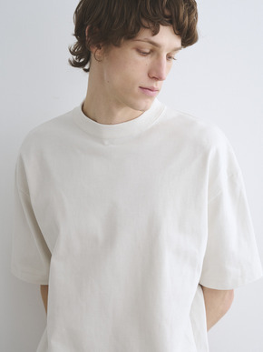 Men's dress knitted s/s t-shirt 詳細画像