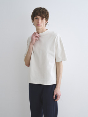 Men's dress knitted s/s t-shirt 詳細画像