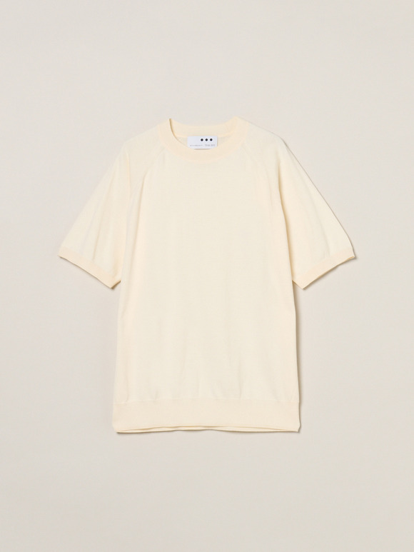 Men's dress knitted s/s t-shirt