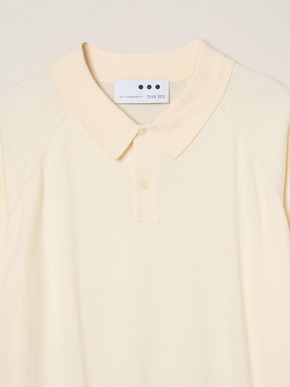 Men's dress knitted s/s polo 詳細画像