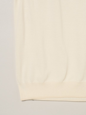 Men's dress knitted s/s polo 詳細画像