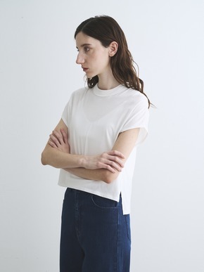 Milky jersey french slv tee 詳細画像