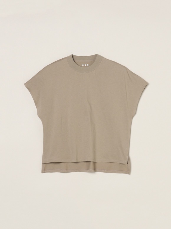 Milky jersey french slv tee