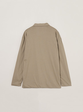 Men's milky jersey l/s shirt 詳細画像
