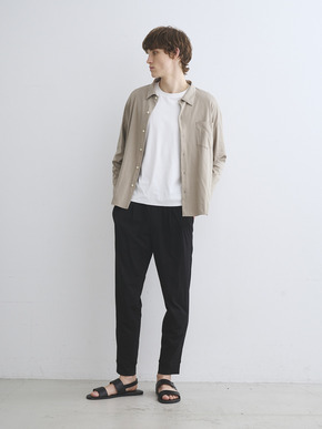 Men's milky jersey l/s shirt 詳細画像