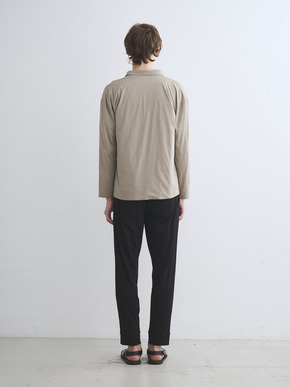 Men's milky jersey l/s shirt 詳細画像
