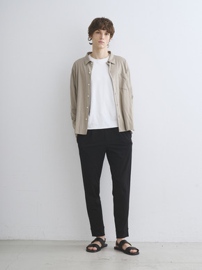 Men's milky jersey l/s shirt 詳細画像