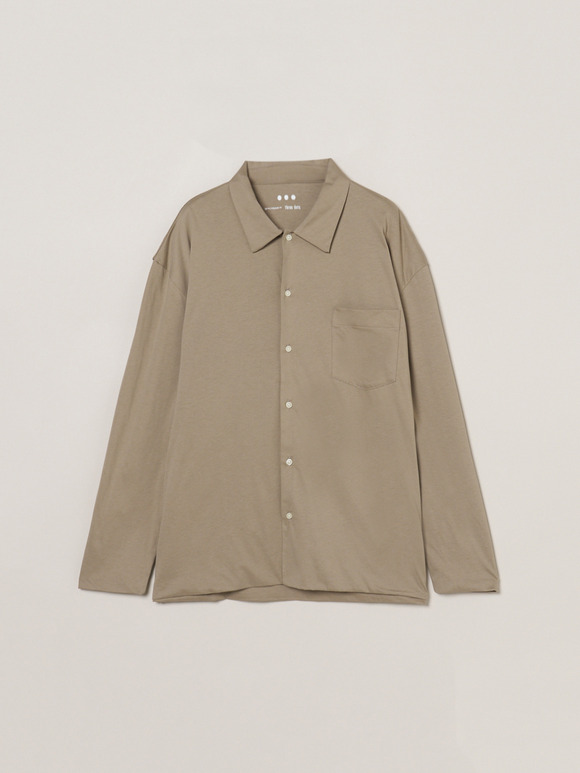 Men's milky jersey l/s shirt