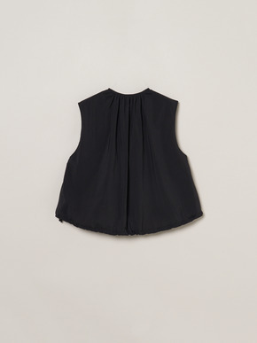 Seaside line sleeveless jacket 詳細画像