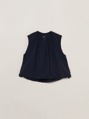 Seaside line sleeveless jacket 詳細画像