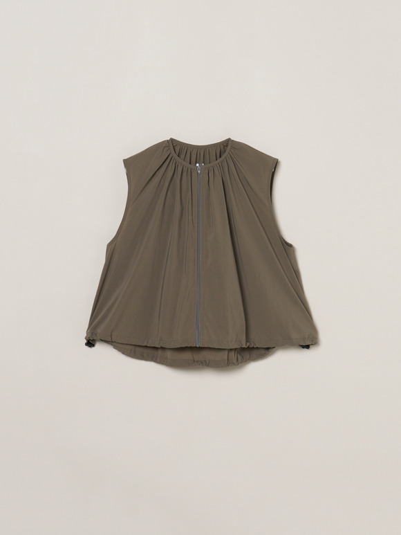 Seaside line sleeveless jacket